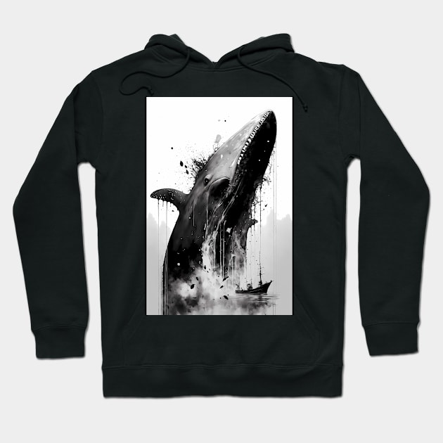 Deep Sea Monster Emerging Hoodie by TortillaChief